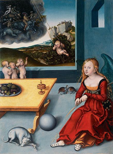 Lucas Cranach Die Melancholie France oil painting art